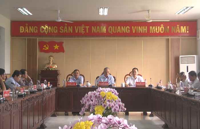 Huyện ủy Châu Thành sơ kết tình hình kinh tế - xã hội, quốc phòng - an ninh 8 tháng của năm 2023